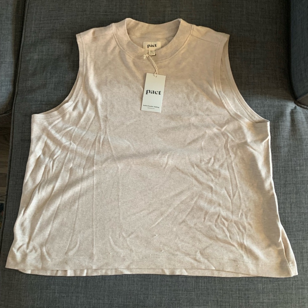 PACT Featherweight Slub Muscle Tee XL